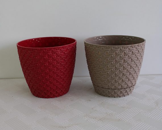 WICKER POT SINGLE PIECE - Image 3